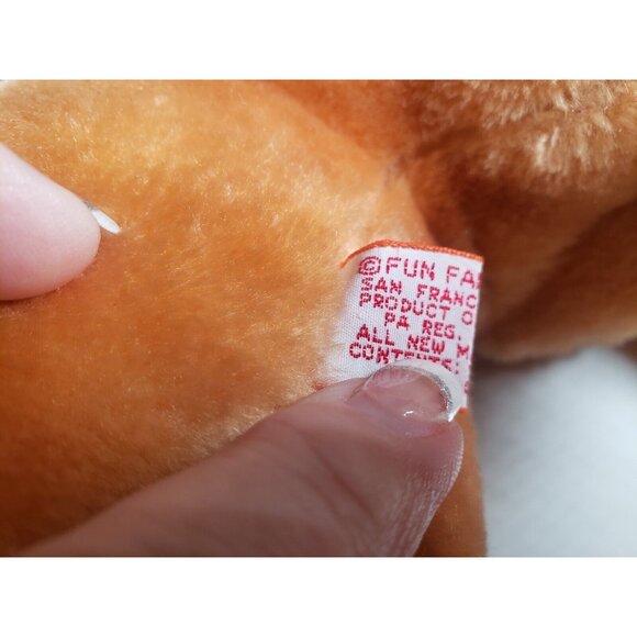 Free Standing Plush Lion Dakin Fun Farm Stuffed Animal Korea Vintage 1980 - Picture 6 of 9